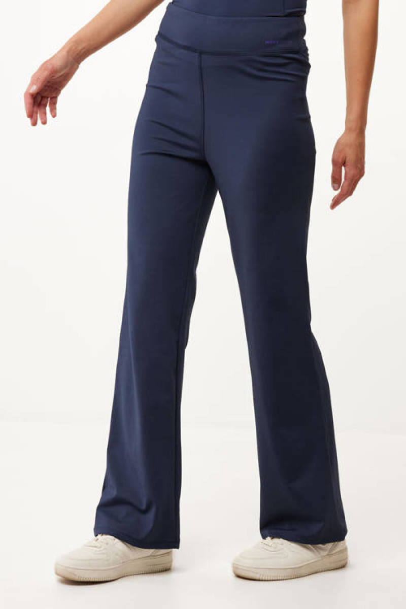 Mexx Sport flared sportlegging donkerblauw
