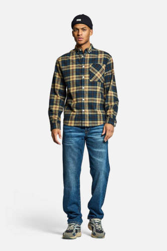 Redefined Rebel geruit regular fit overhemd RRStephen autumn check + 937