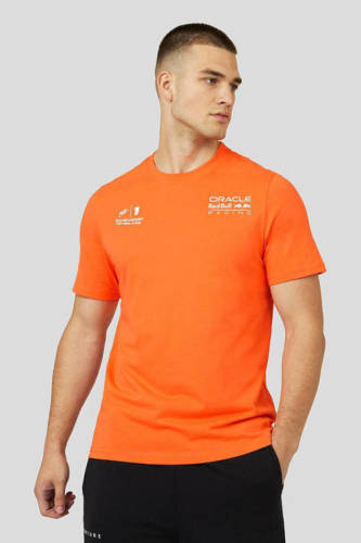 Castore Red Bull Racing Core T-shirt oranje