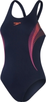 Speedo ECO Endurance+ sportbadpak zwart/roze