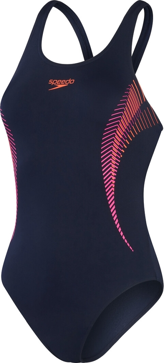 Speedo ECO Endurance+ sportbadpak zwart/roze