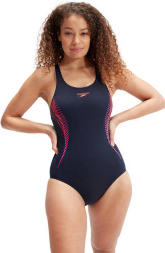 Speedo ECO Endurance+ sportbadpak zwart/roze