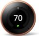 Google Nest Learning Thermostat V3 Premium Koper