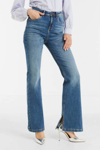 anytime fashion flare jeans blauw