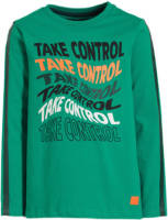 Orange Stars longsleeve Niel groen