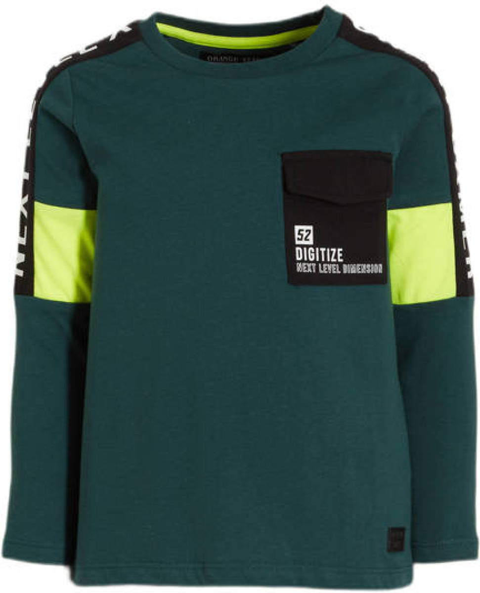 Orange Stars longsleeve Noury groen