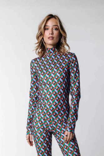 Colourful Rebel top Neyo met grafische print multi