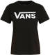 Vans T-shirt zwart/wit