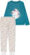 NAME IT KIDS pyjama Unicorn blauwgroen/wit/roze