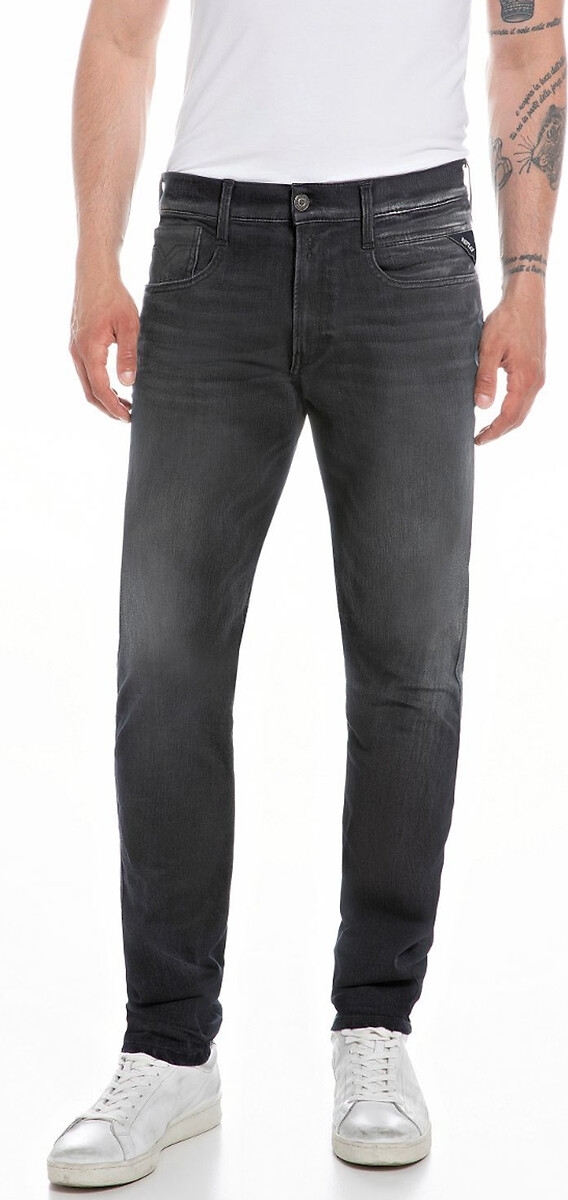 Replay skinny jeans ANBASS black