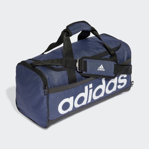 adidas Performance sporttas Lineair Duffel M 39L blauw/zwart/wit