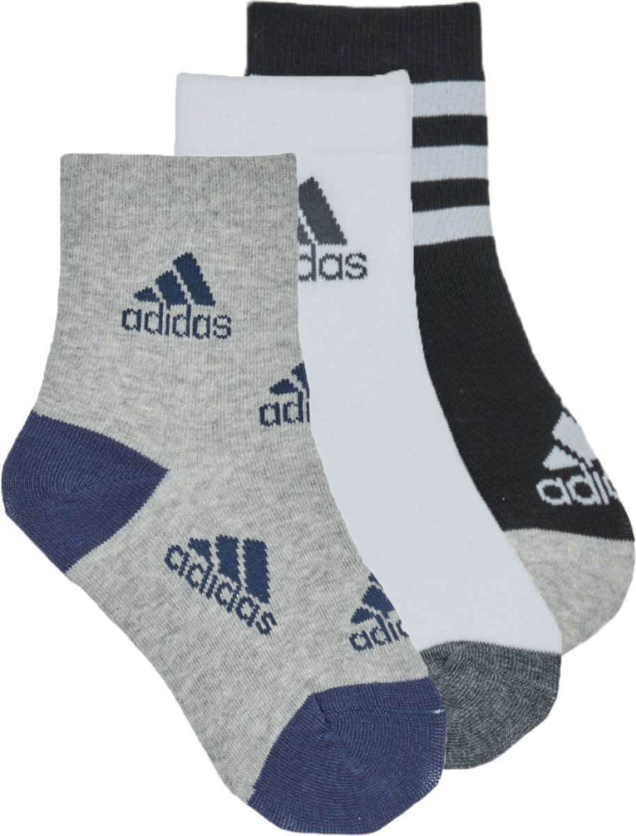 adidas Performance sportsokken - set van 3 zwart/wit/grijs