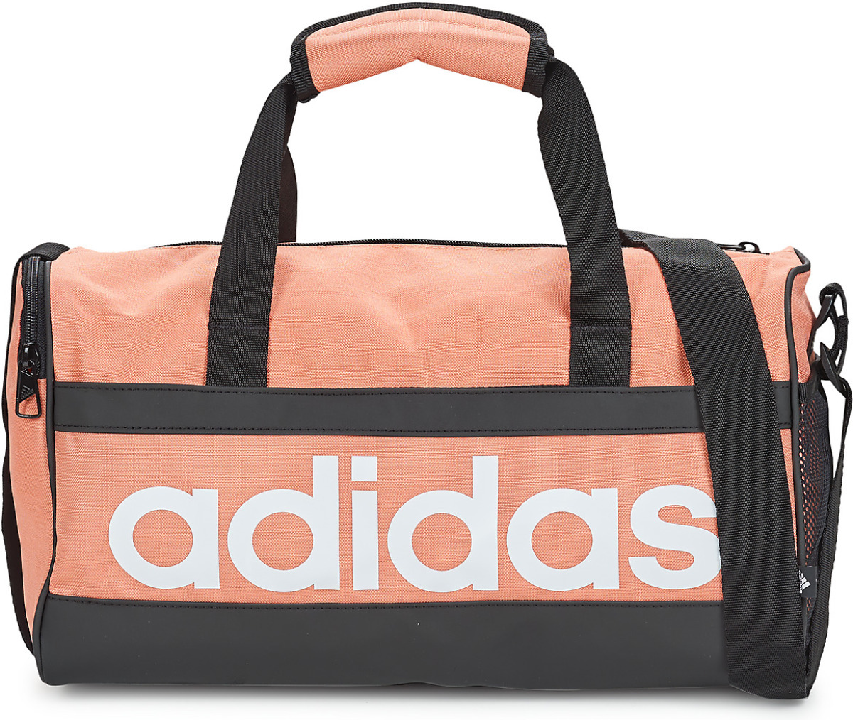 adidas Performance sporttas Linear Duffle XS 14L oudroze/wit/zwart