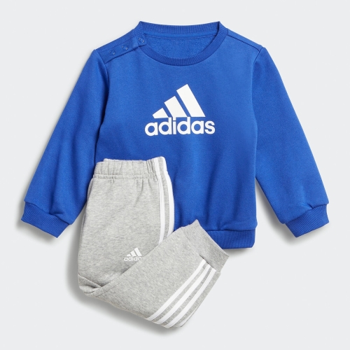 adidas Sportswear joggingpak kobalt/grijs melange
