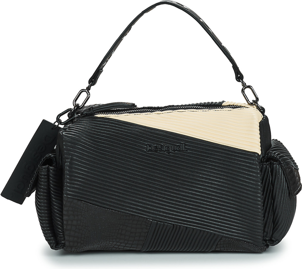 Desigual crossbody tas zwart/wit