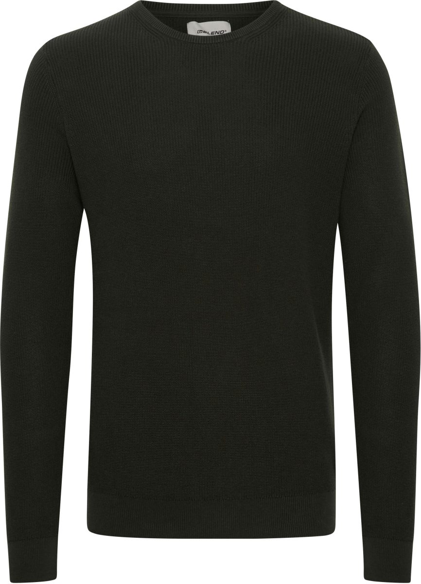 Blend fijngebreide pullover rosin