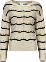 Trui VILA  VIPOLANA L/S BOATNECK GLITTER KNIT TOP