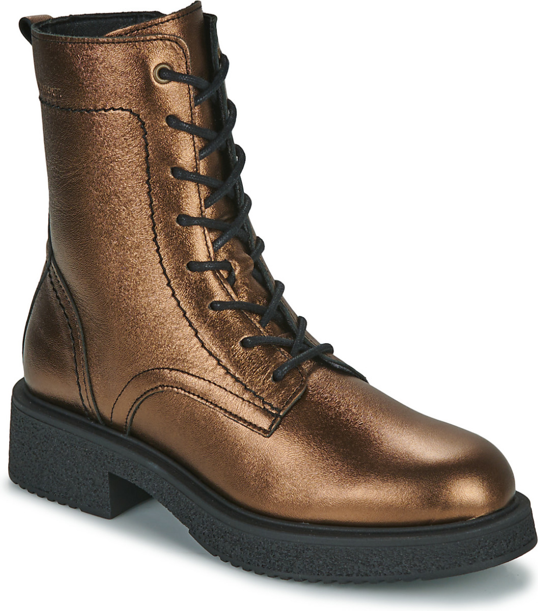 Bullboxer Mira leren veterboots brons