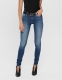 Only skinny jeans blauw