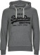 Superdry hoodie TONAL VL met printopdruk asphalt grey grit