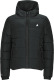 Superdry gewatteerde jas met logo en borduursels black