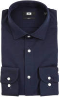 WE Fashion slim fit overhemd royal navy