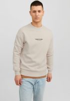 Jack & Jones ORIGINALS sweater JORVESTERBRO met printopdruk grijs