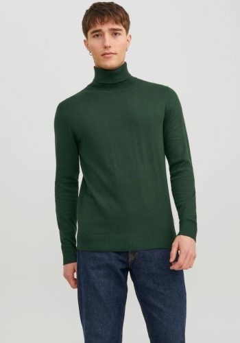 Jack & Jones ESSENTIALS fijngebreide coltrui JJEEMIL mountain view