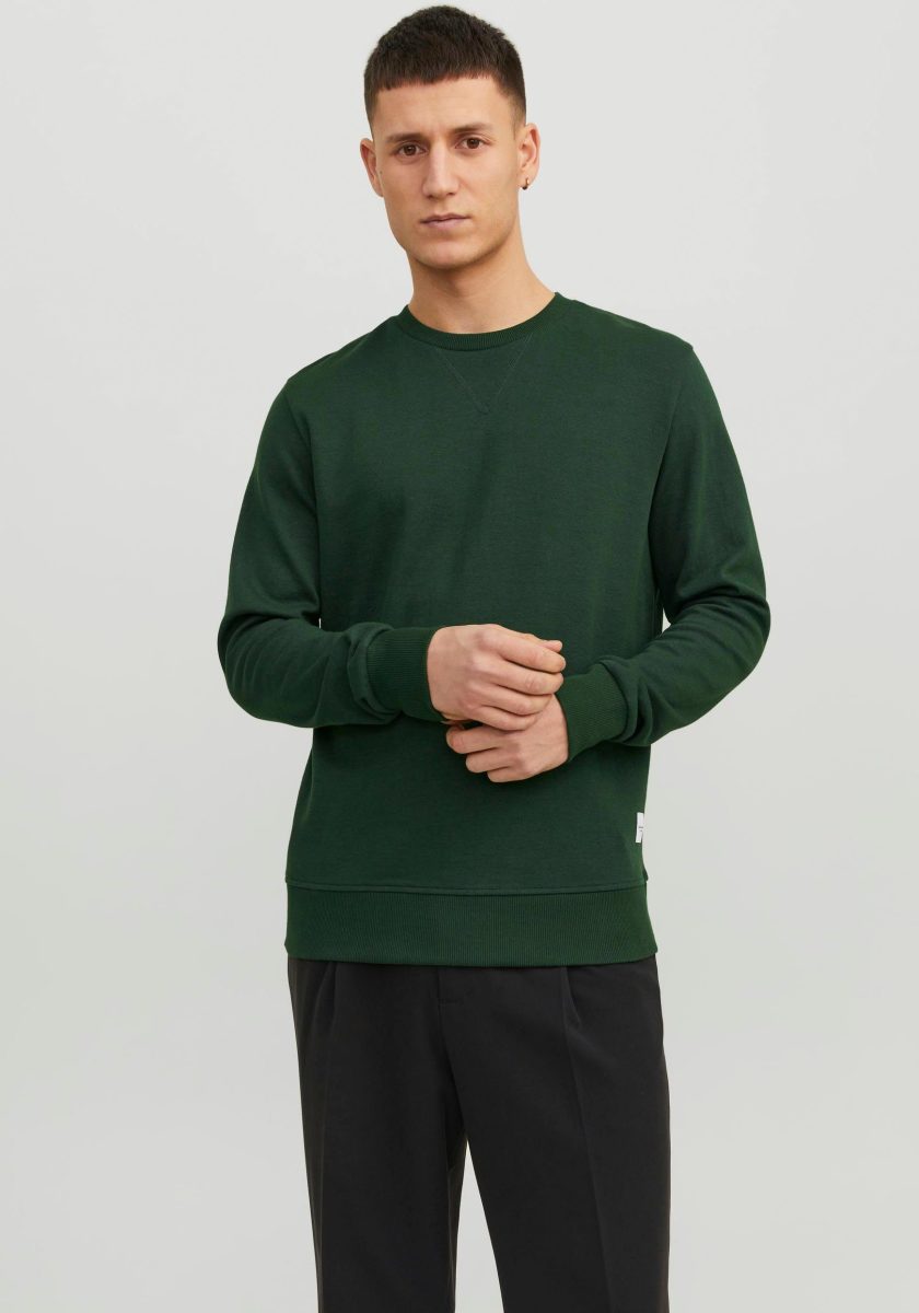 Jack & Jones ESSENTIALS sweater groen