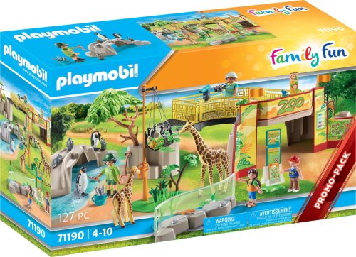 PLAYMOBIL Family Fun Avontuurlijke dierentuin - 71190