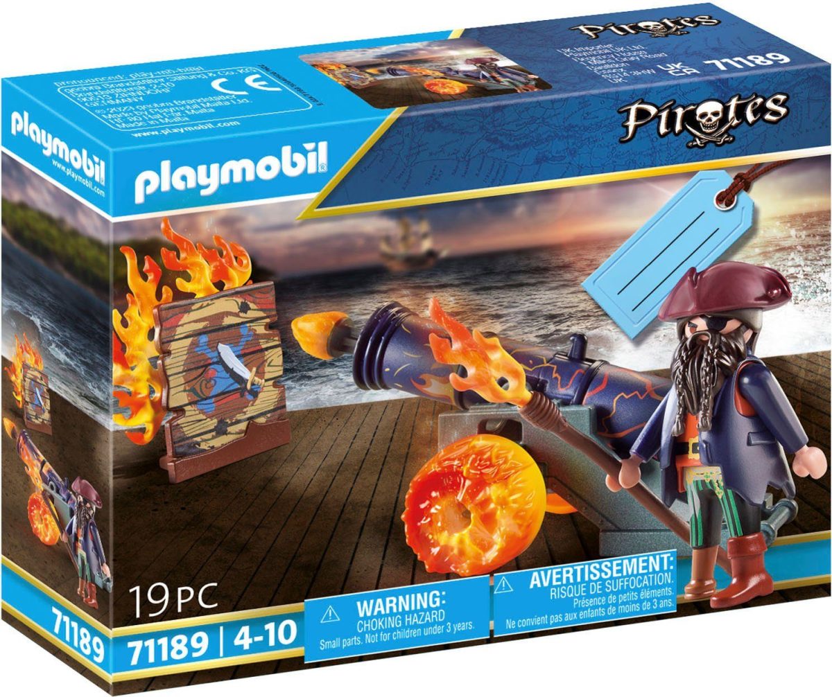 PLAYMOBIL Giftsets Piraat met kanon - 71189