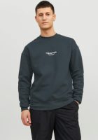 Jack & Jones ORIGINALS sweater JORVESTERBRO met printopdruk groen