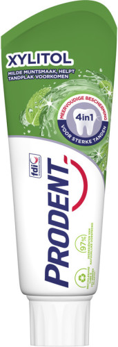 Prodent Xylitol tandpasta - 12 x 75 ml - voordeelverpakking