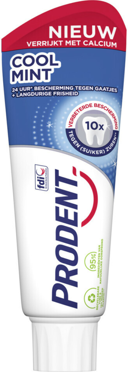 Prodent Cool Mint tandpasta - 12 x 75 ml - voordeelverpakking