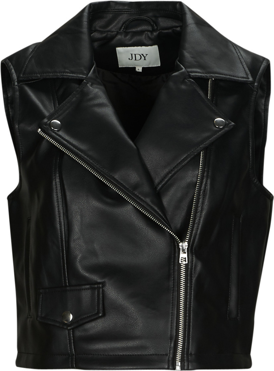 Leren Jas JDY  JDYNEWETTA FAUX LEATHER WAISTC. OTW SIE