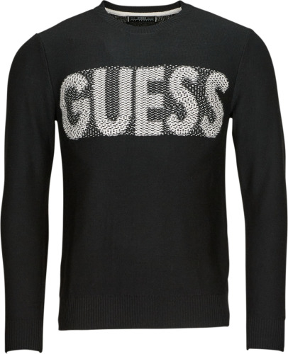 Trui Guess  AMYAS LS CN SLOGAN SWEATER