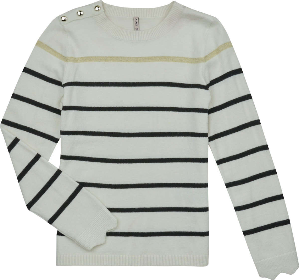 Trui Only  KOGELISA LS BUTTON O-NECK CS KNT