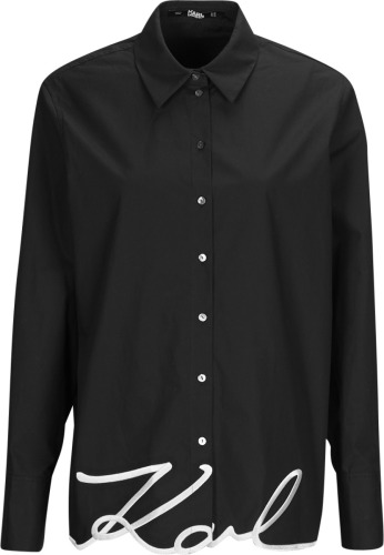 Overhemd Karl Lagerfeld  KARL HEM SIGNATURE SHIRT