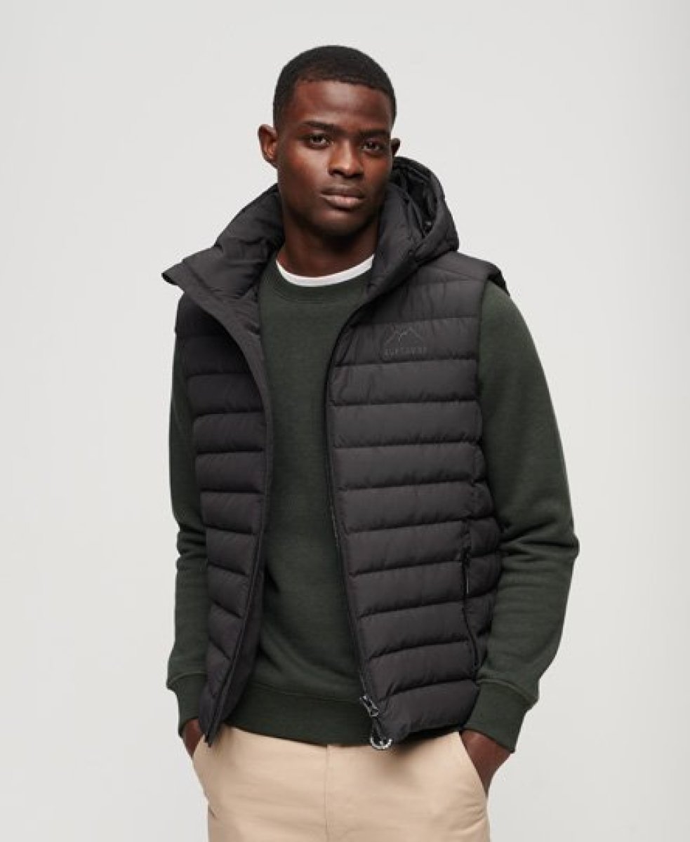 Donsjas Superdry  HOODED FUJI SPORT PADDED GILET