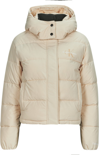 Donsjas CALVIN KLEIN JEANS  MONOLOGO NON DOWN SHORT PUFFER