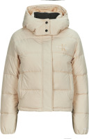 Donsjas CALVIN KLEIN JEANS  MONOLOGO NON DOWN SHORT PUFFER