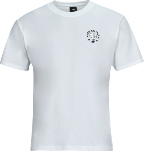 T-shirt Korte Mouw New balance  MT33582-WT