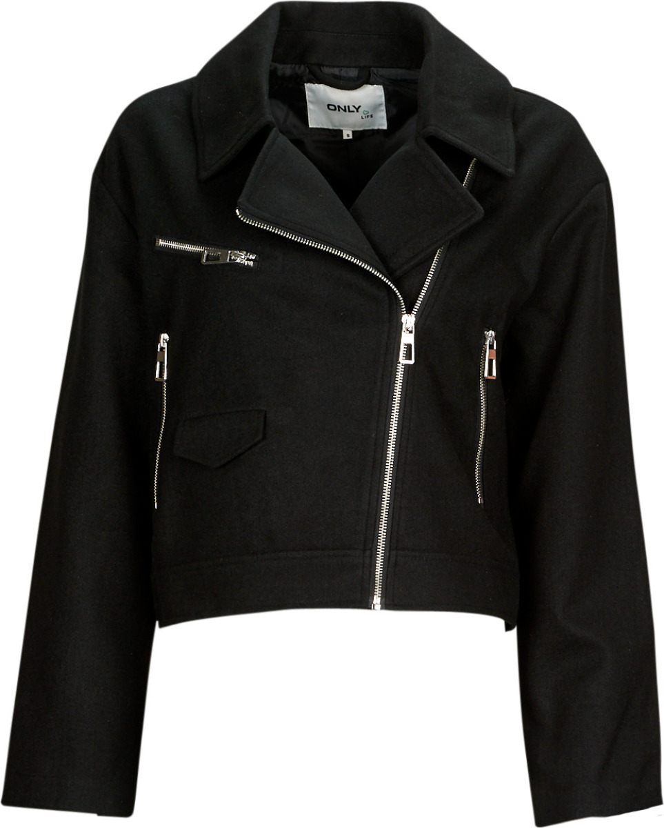 Leren Jas Only  ONLNANCY BIKER JACKET OTW