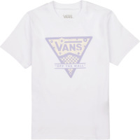 T-shirt Korte Mouw Vans  CHECKER FLORAL TRIANGLE BFF