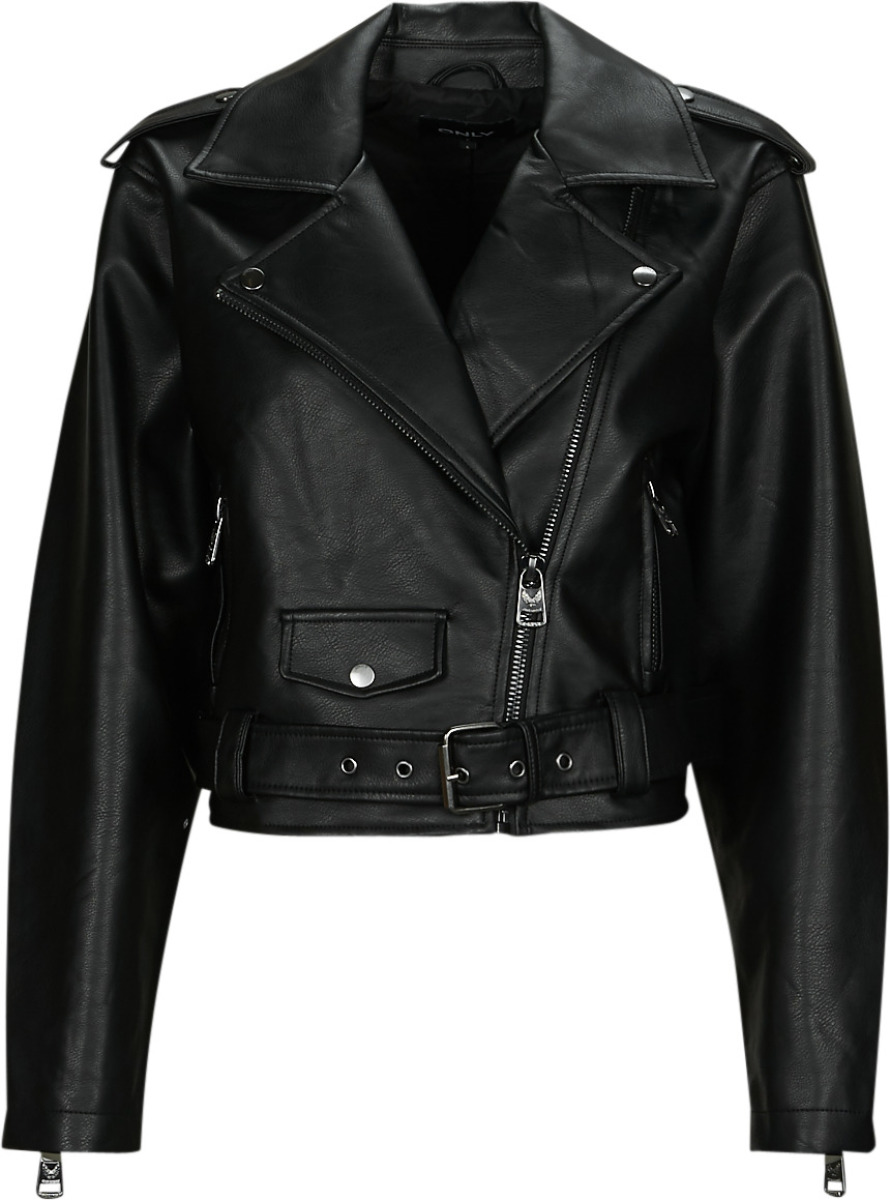 Leren Jas Only  ONLLOUIE FAUX LEAHTER BIKER OTW
