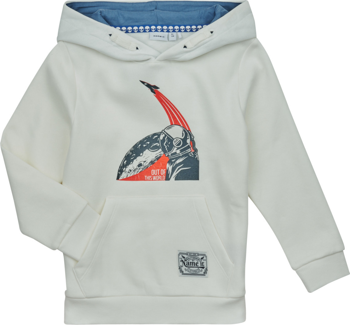 Sweater NAME IT  NKMNOUT LS SWE WH BRU PS