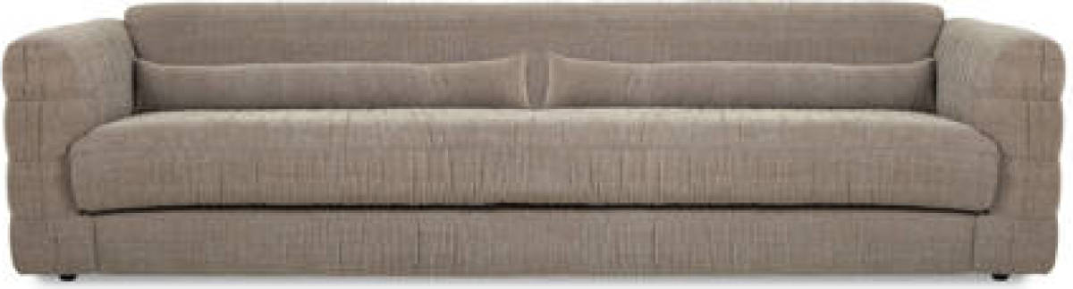 HKliving 4-zitsbank Club Couch