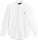 Polo ralph lauren custom fit overhemd met stretch white