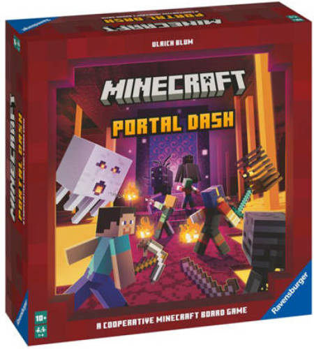Ravensburger Minecraft Portal Dash bordspel