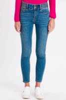 Cache Cache cropped jeans medium blue denim